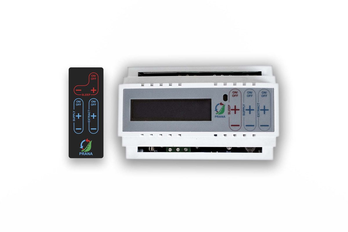 Panel sterowania i pilot do rekuperatora PRANA 340S