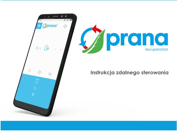Instrukcja zdalnego sterowania rekuperatorem PRANA