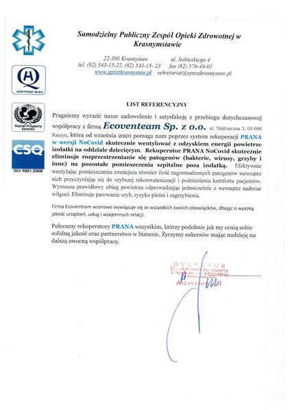 Referencje z realizacji